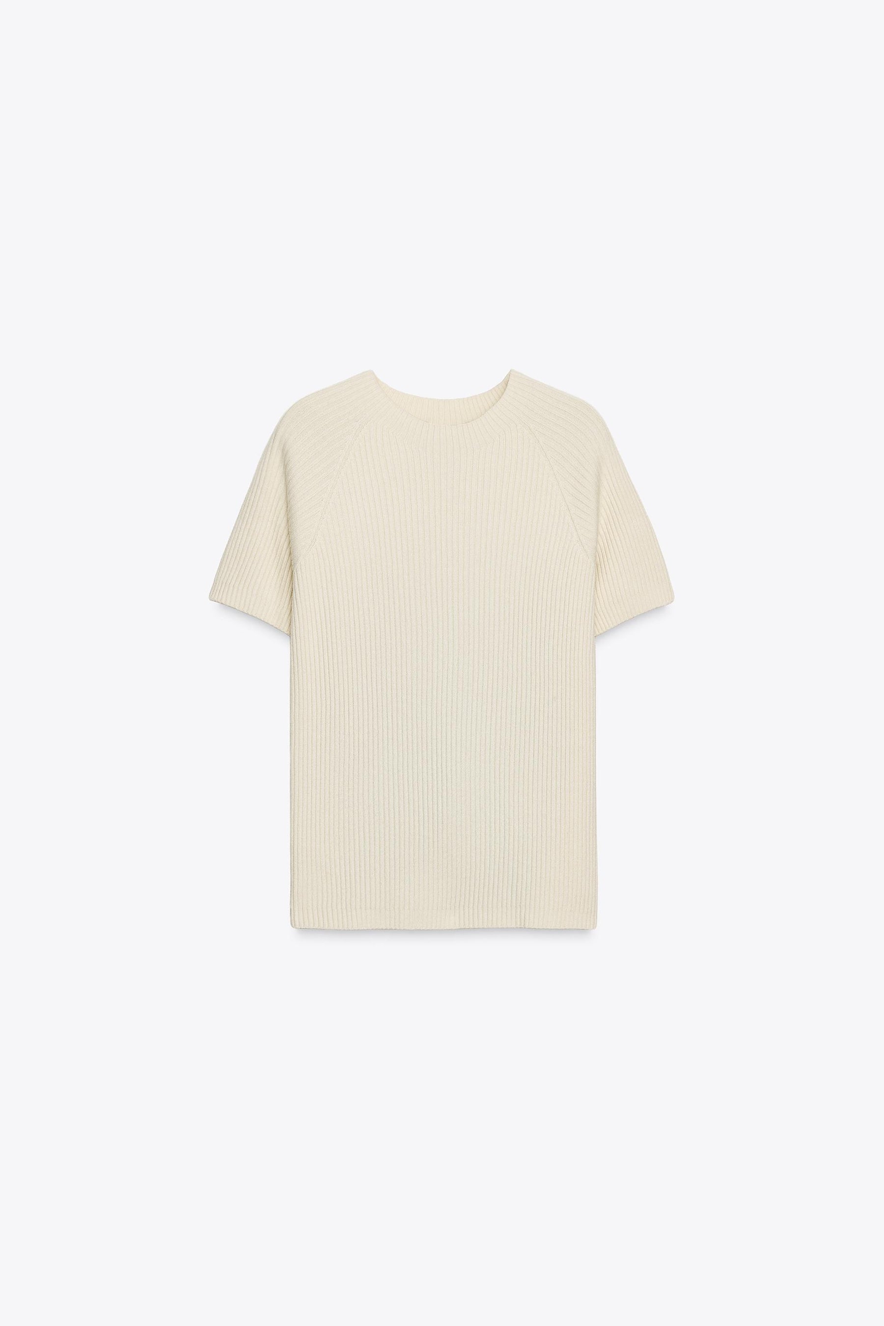 Knit jumper with bow