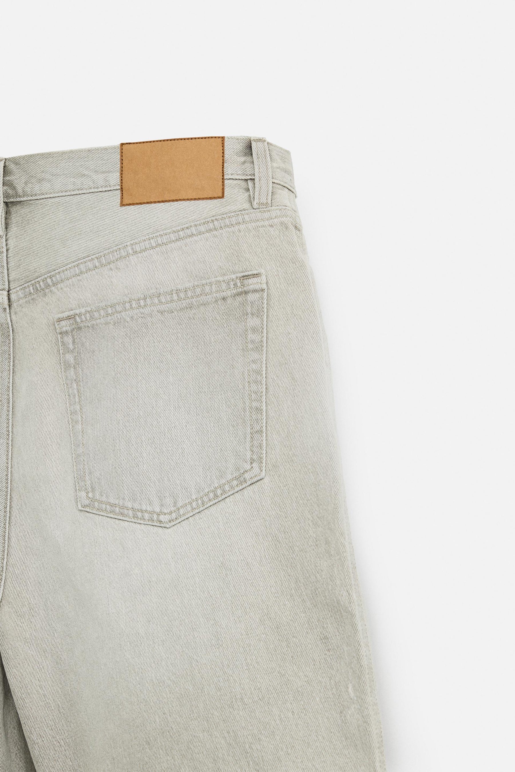 STRAIGHT-LEG DENIM BERMUDA SHORTS - Image 9