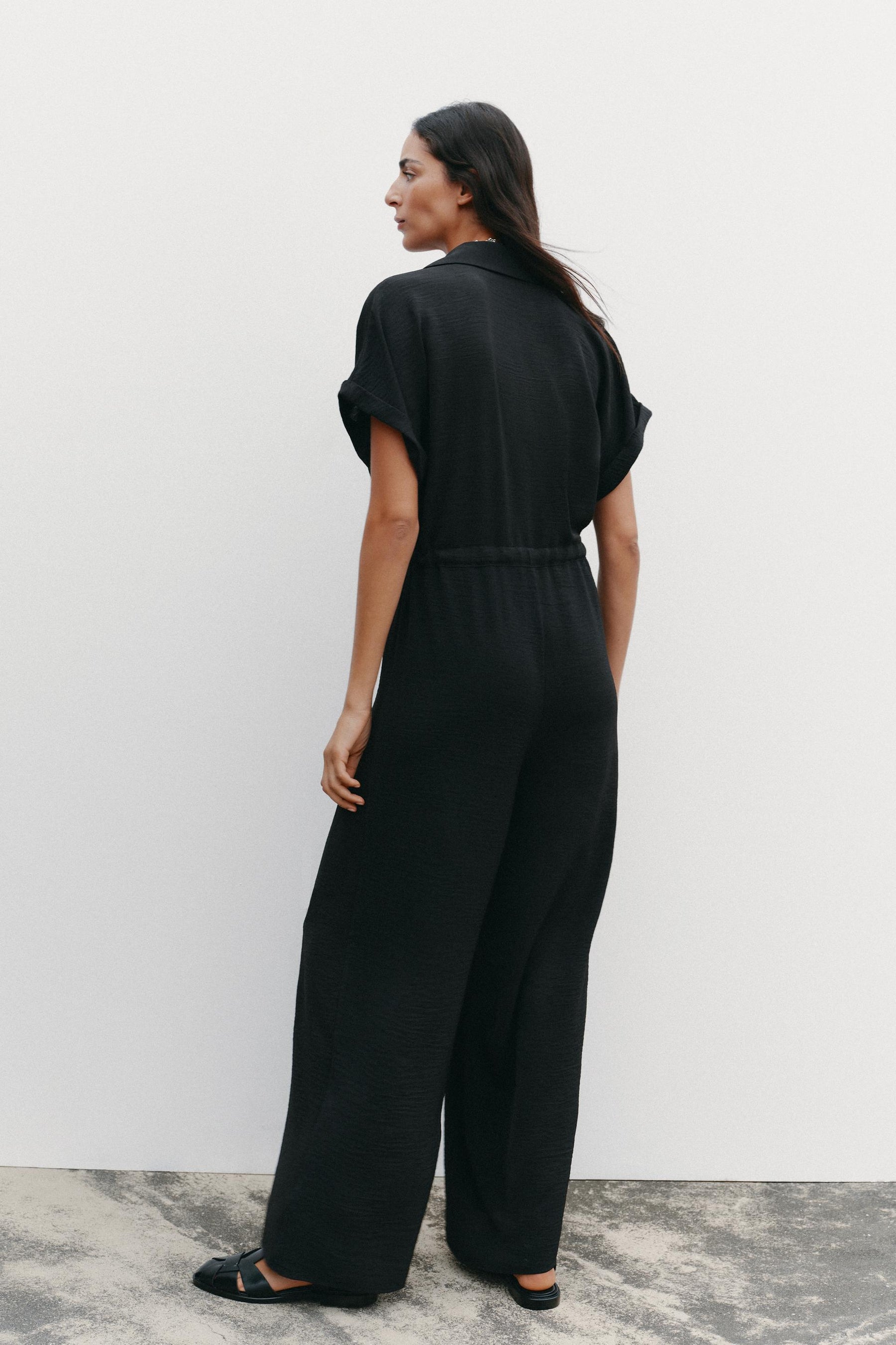FLOWING JUMPSUIT WITH POCKETS - Image 5