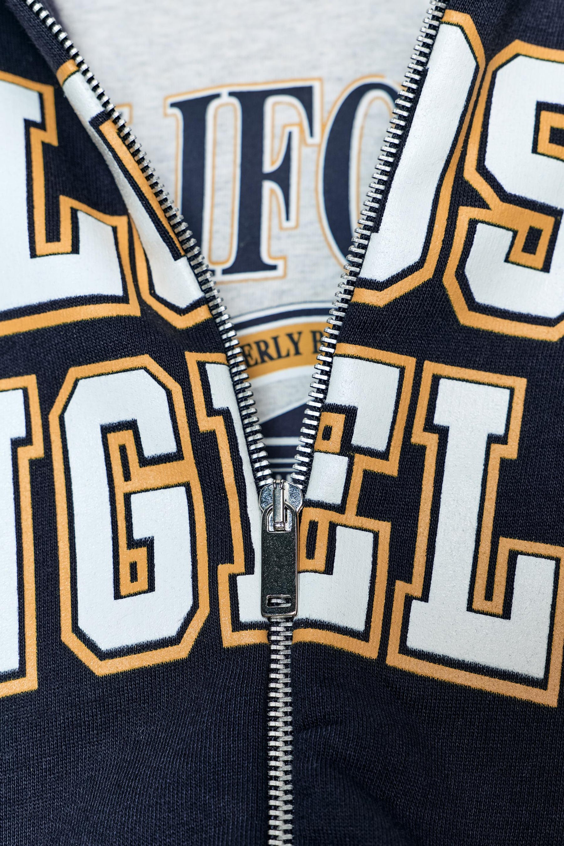 Contrast Varsity Hoodie