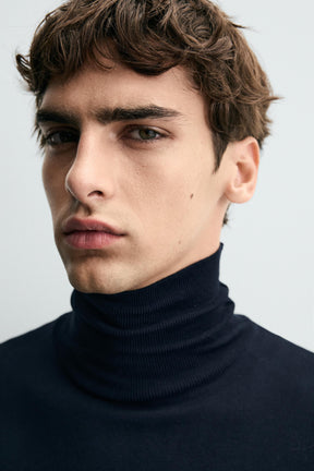 BASIC HIGH NECK SWEATER - Image 5