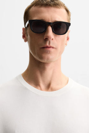 VISCOSE BLEND KNIT T-SHIRT - Image 5