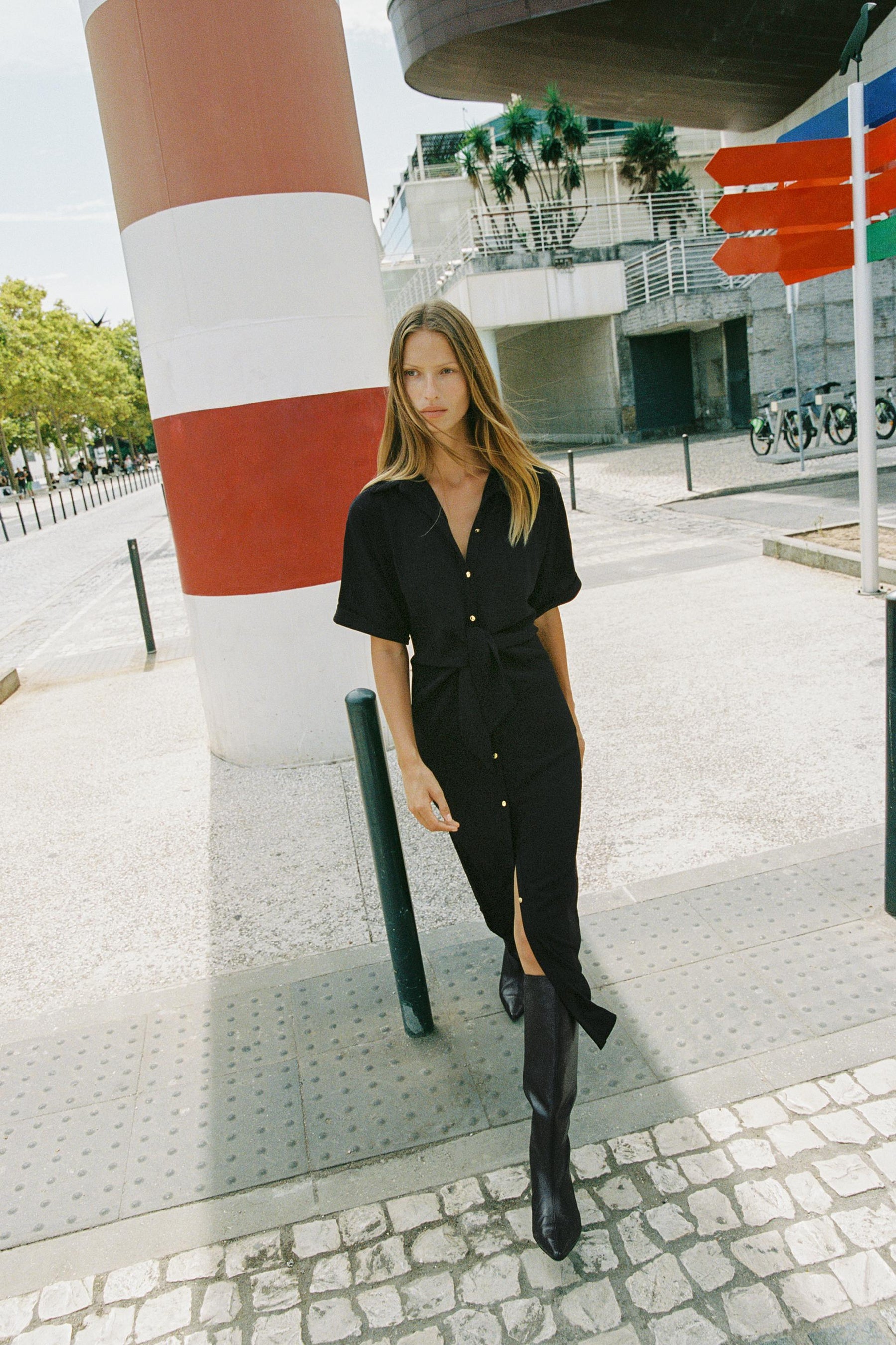 KNOT MIDI DRESS - Image 2