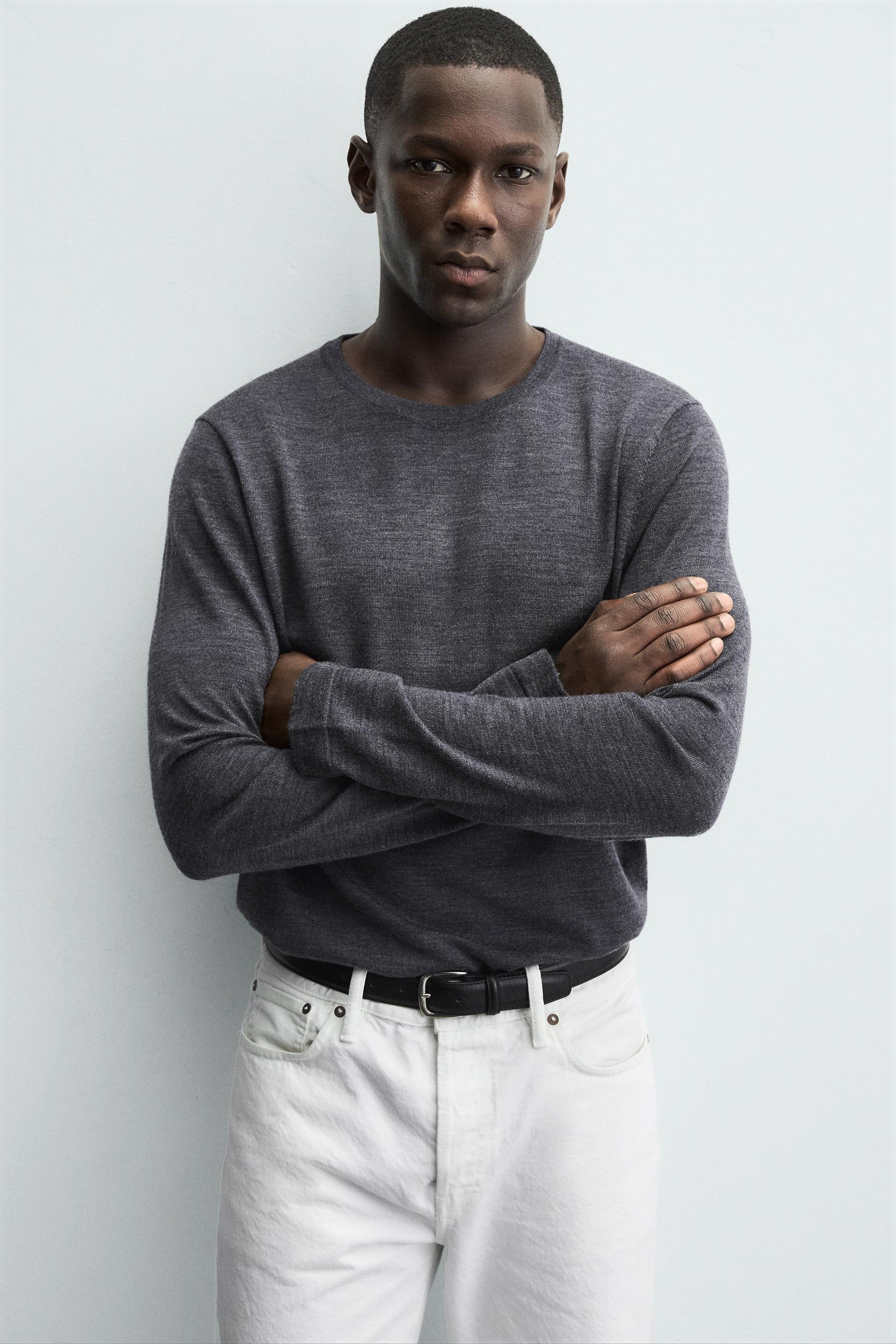 LIGHTWEIGHT WOOL JUMPER - Image 5
