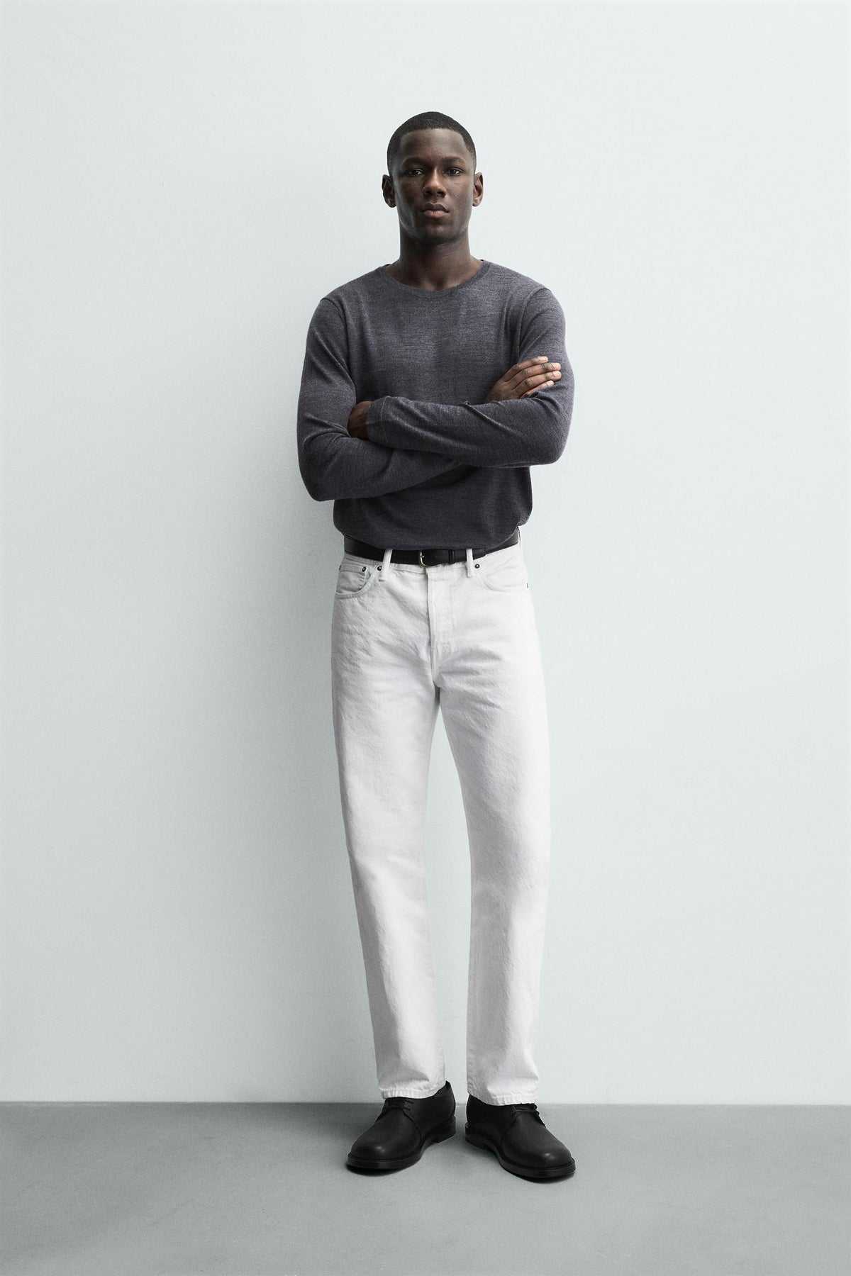 LIGHTWEIGHT WOOL JUMPER - Image 1