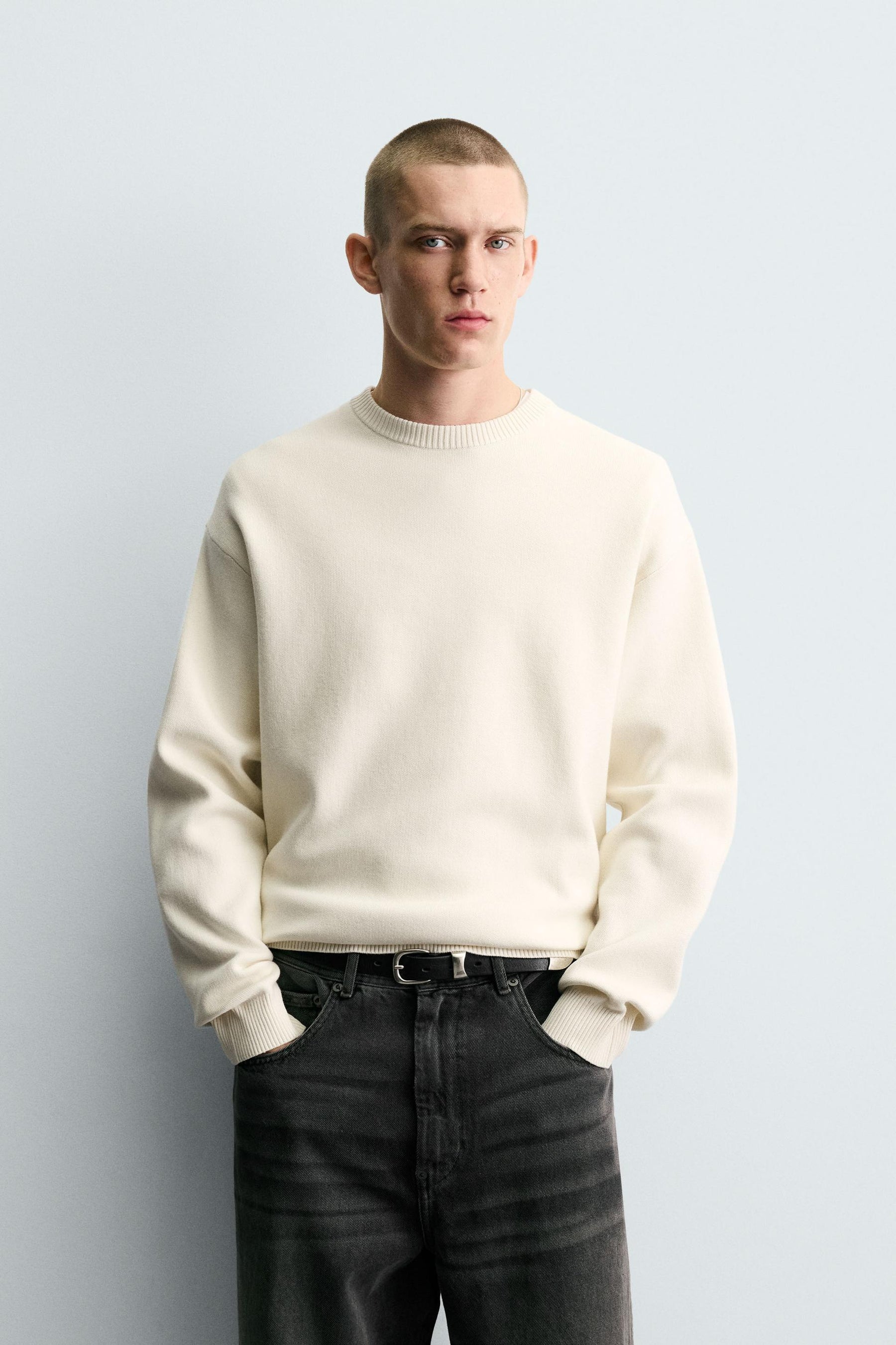 SOFT TEXTURED SWEATER - Image 2