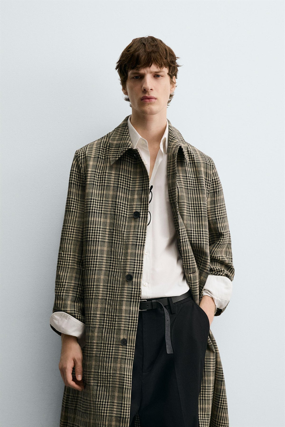 LIMITED EDITION WOOL - LINEN COAT - Image 2