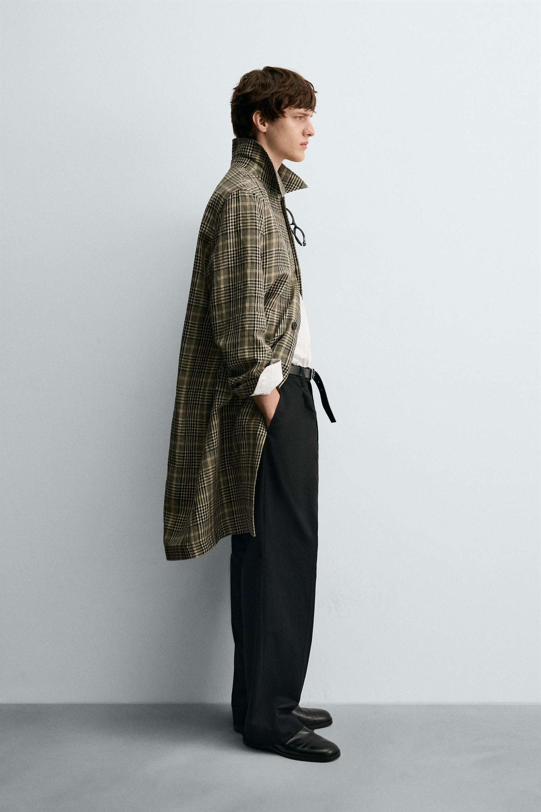 LIMITED EDITION WOOL - LINEN COAT - Image 4
