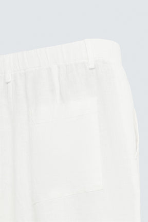 RELAXED FIT 100% LINEN TROUSERS - Image 9
