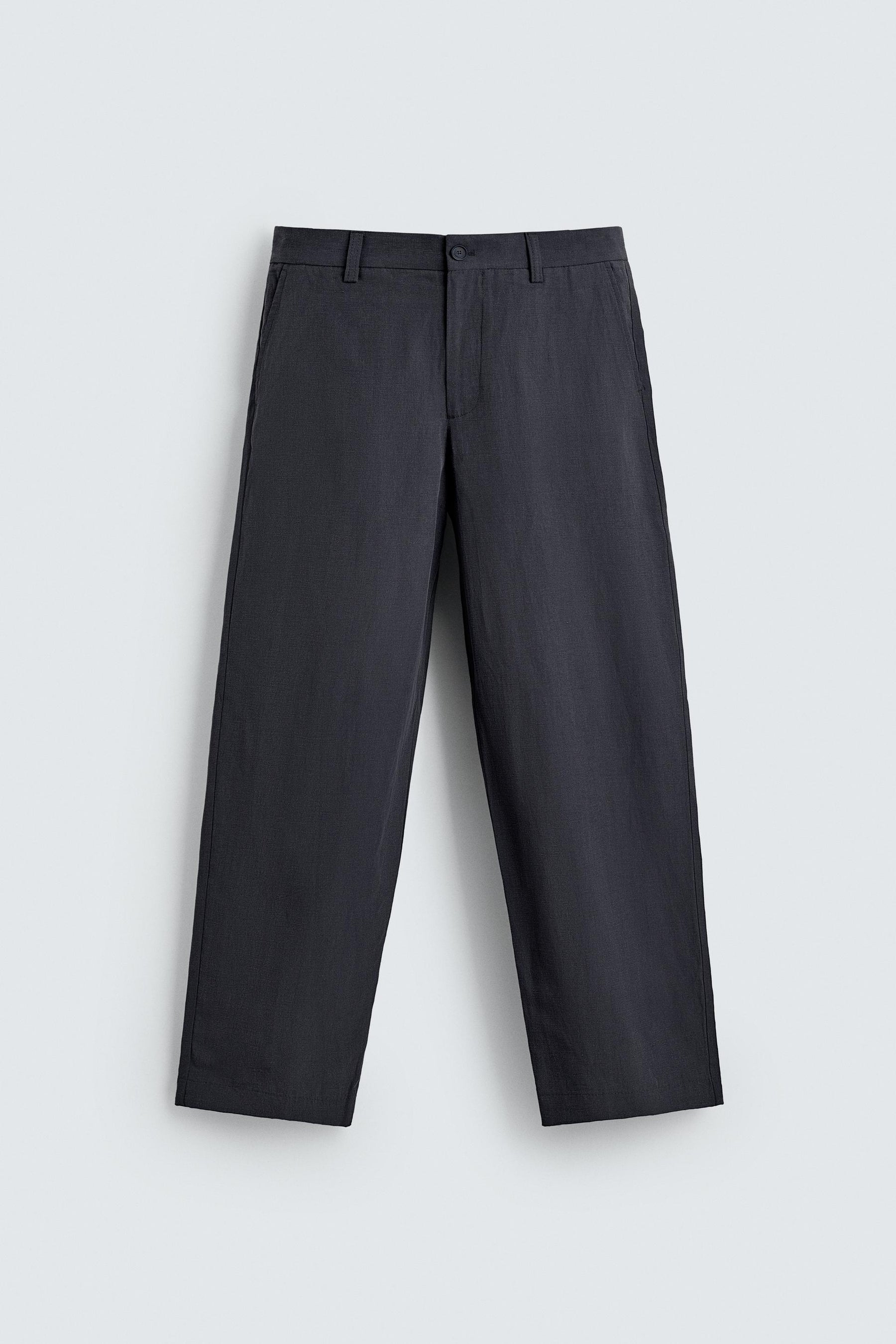 STRAIGHT-LEG FLOWING TROUSERS - Image 6
