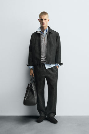 RELAXED FIT JOGGER JEANS - Image 1