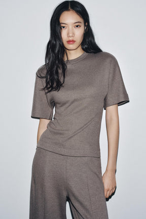 WIDE-LEG SOFT TROUSERS