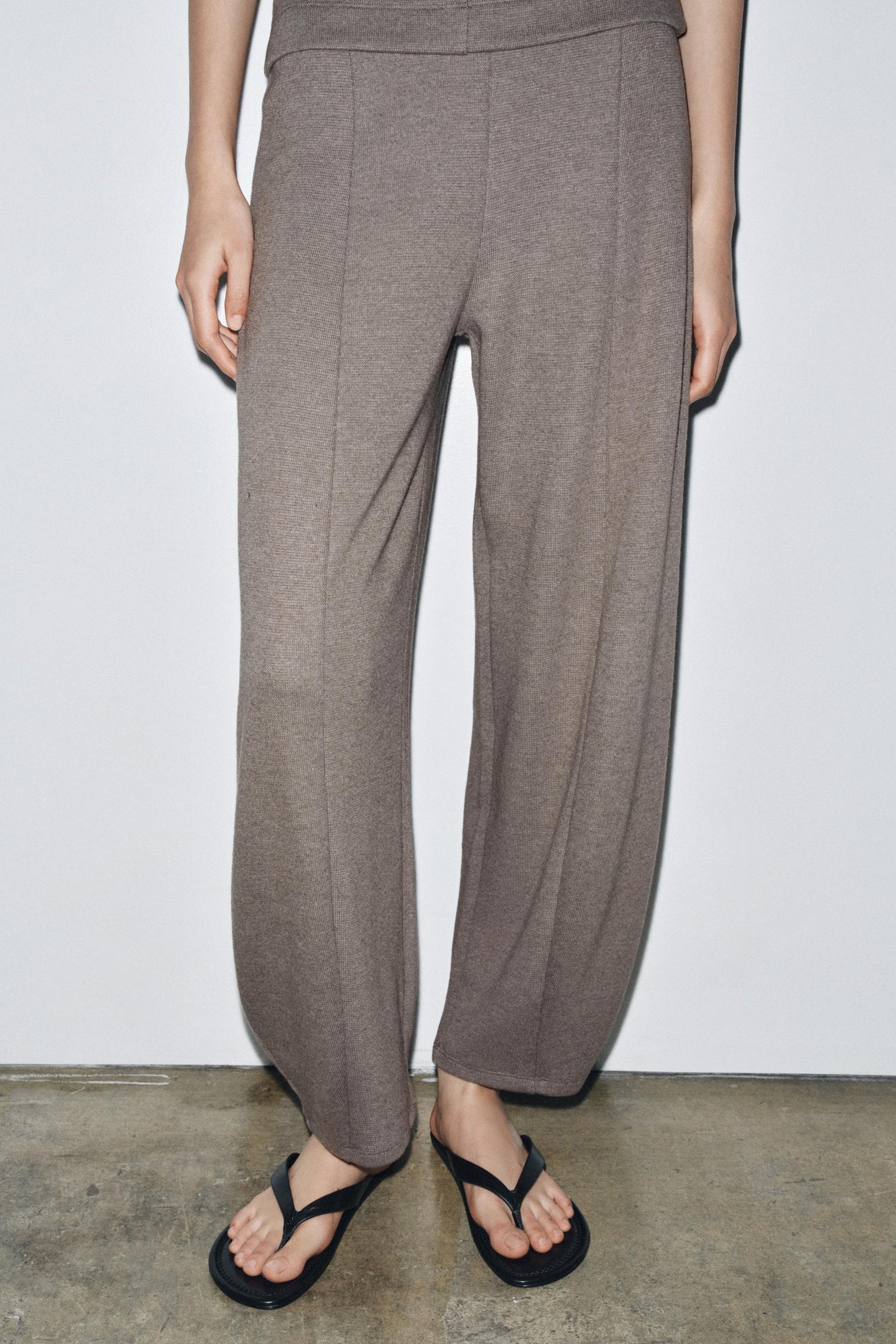 WIDE-LEG SOFT TROUSERS