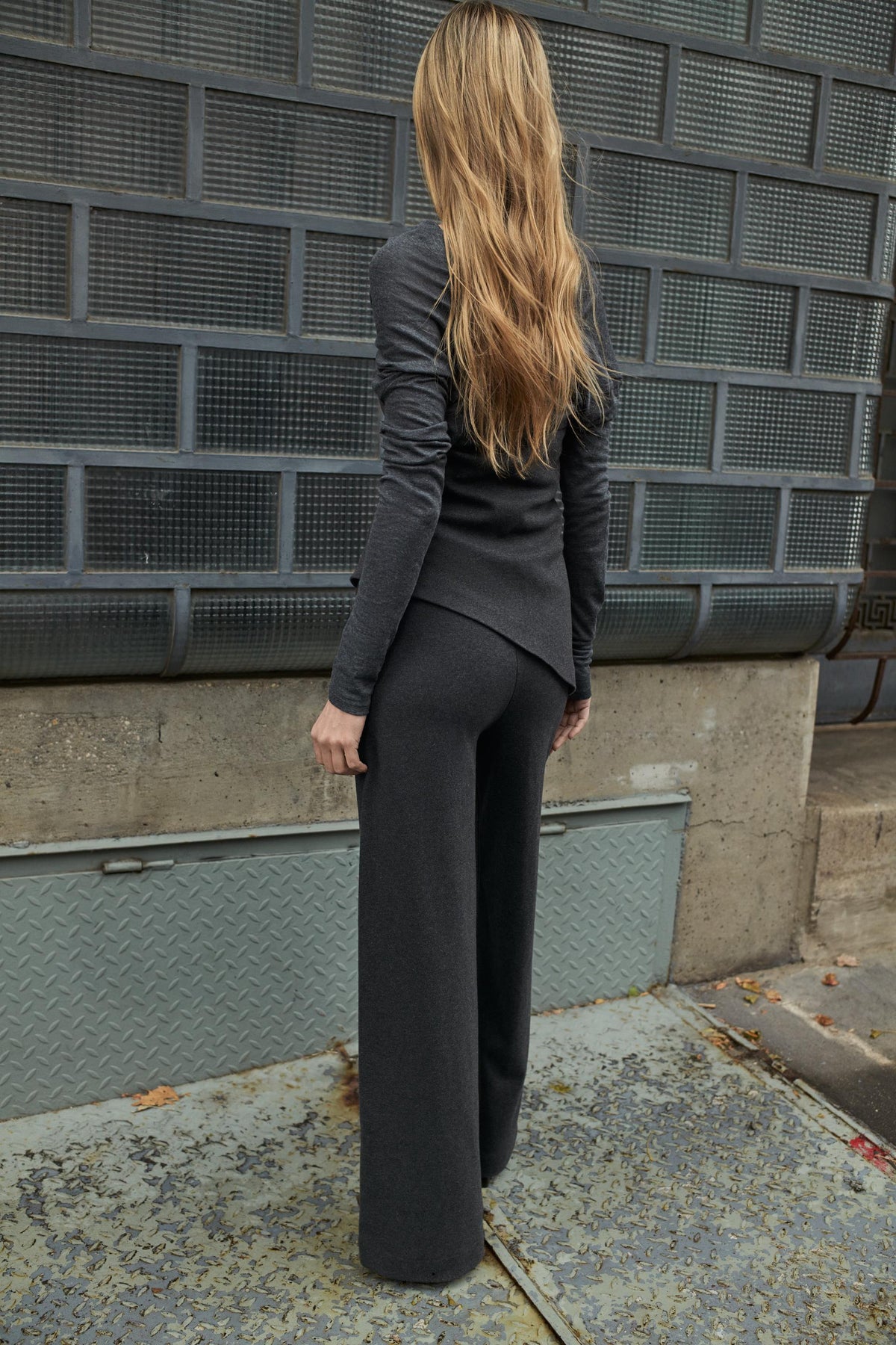 Straight-Leg Trousers