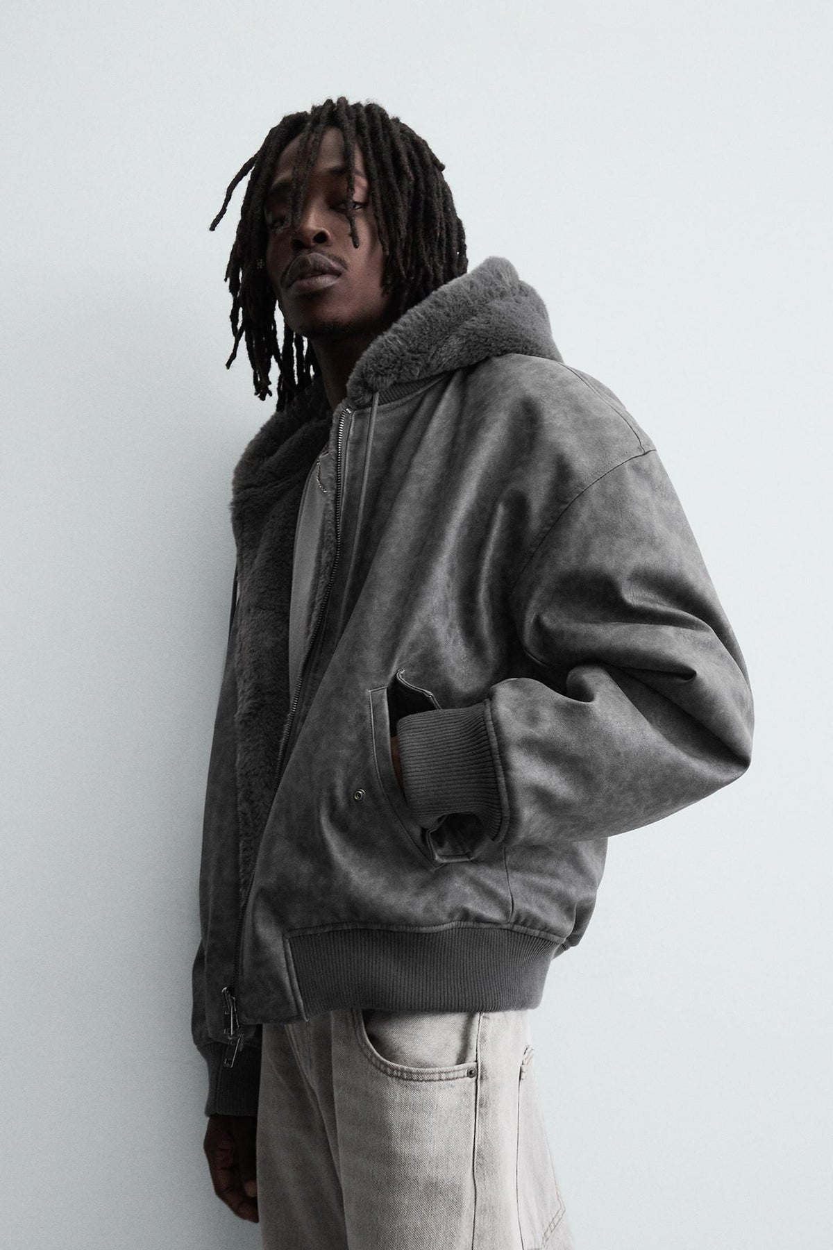 Reversible Faux Leather