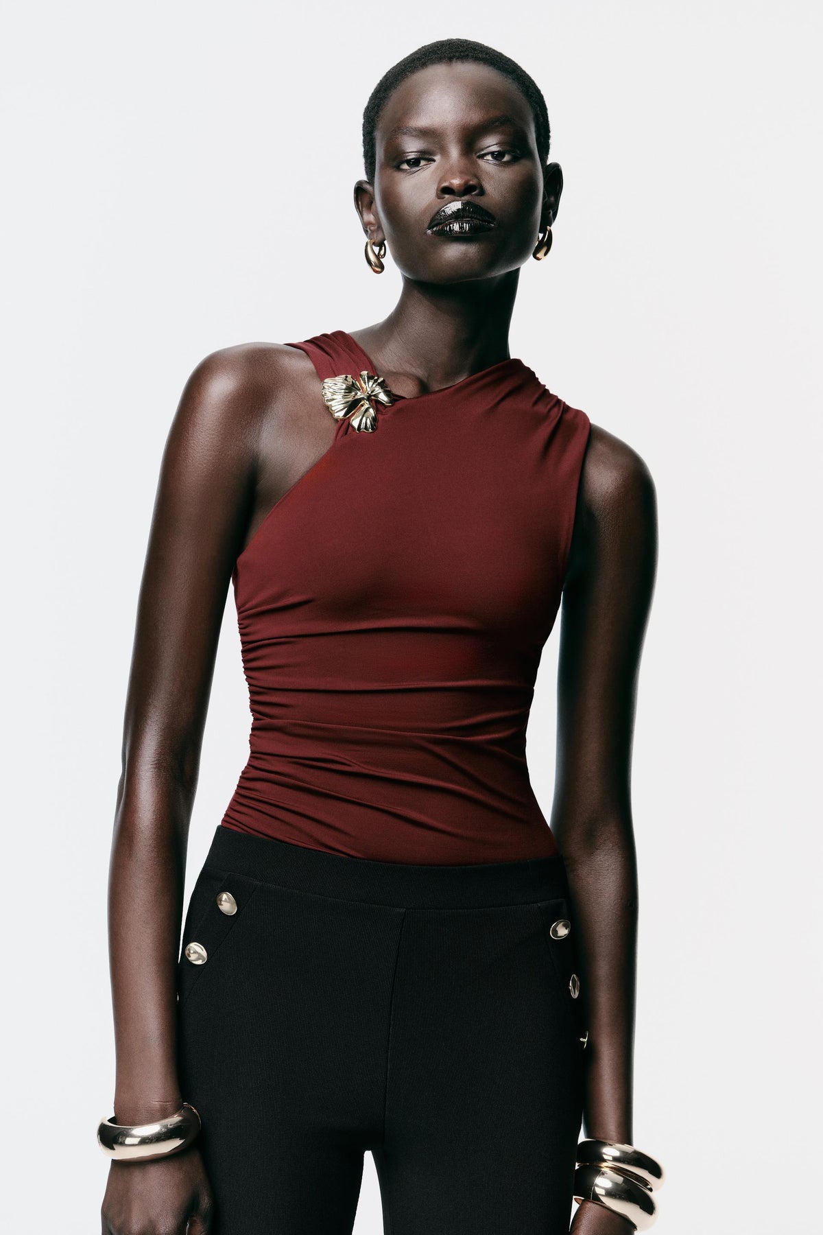 POLYAMIDE HARDWARE BODYSUIT