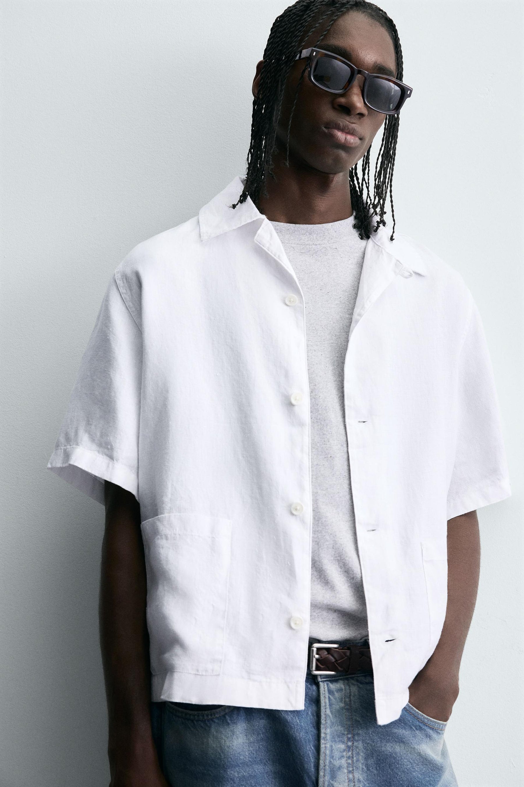 100% HEMP RELAXED FIT SHIRT - Image 5