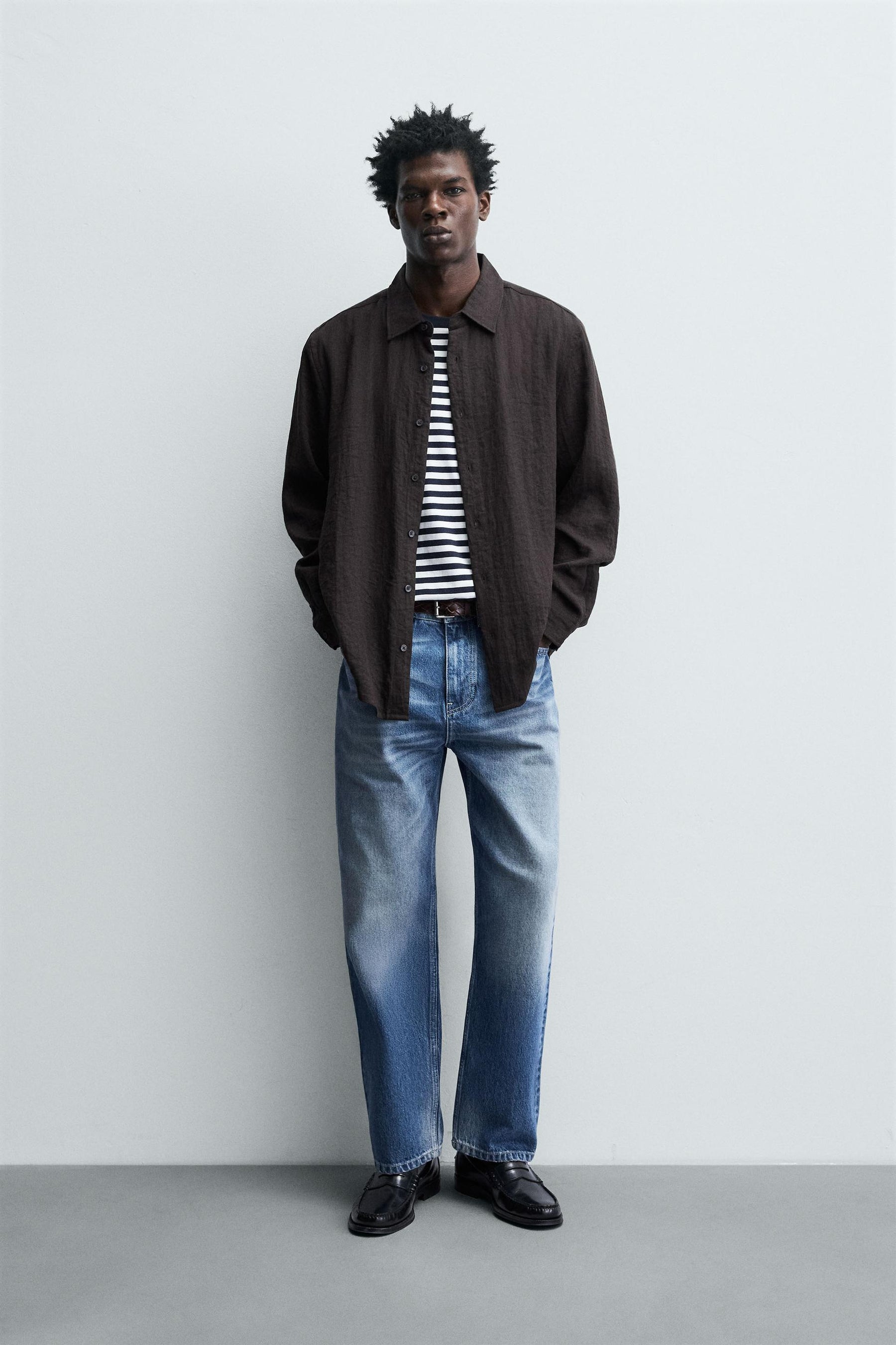 FLOWING RELAXED FIT SHIRT - Image 1