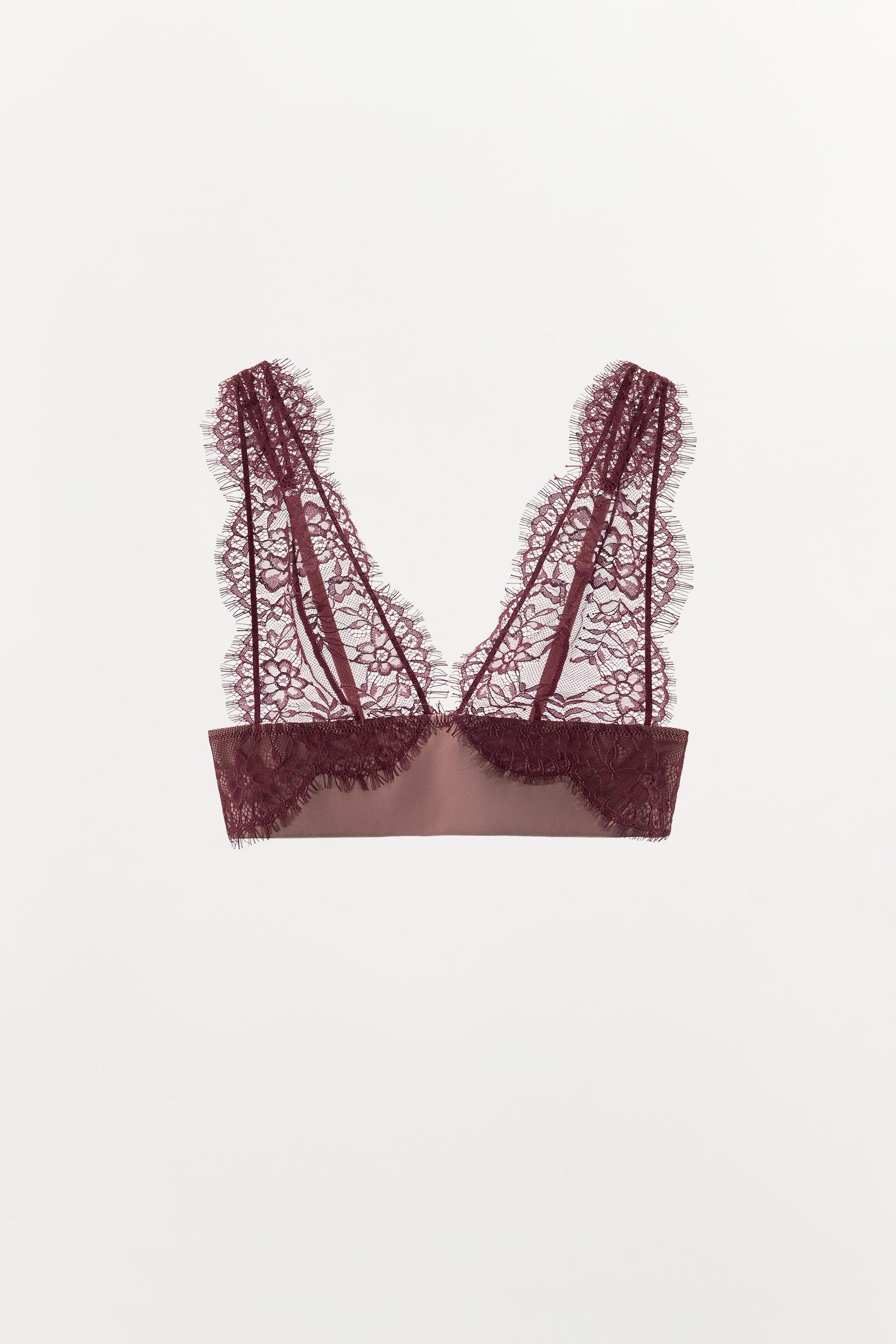 LACE TRIANGLE BRALETTE