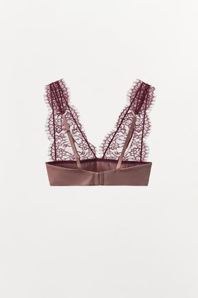 LACE TRIANGLE BRALETTE