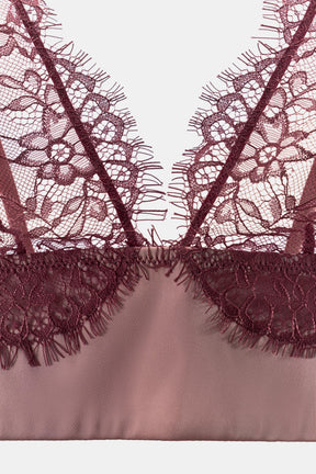 LACE TRIANGLE BRALETTE