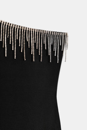 Fringed Shimmer Bodysuit