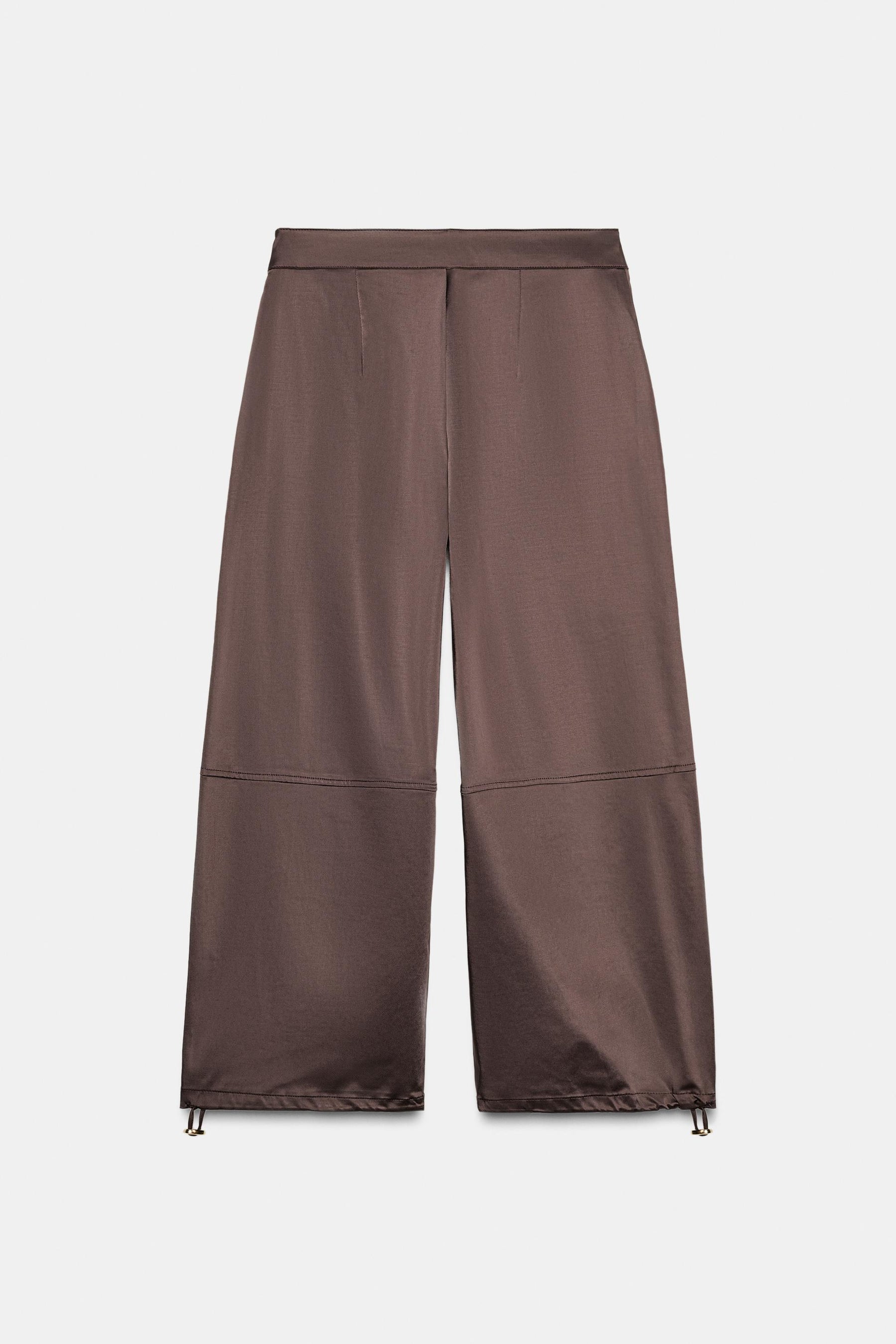 Satin Balloon Trousers