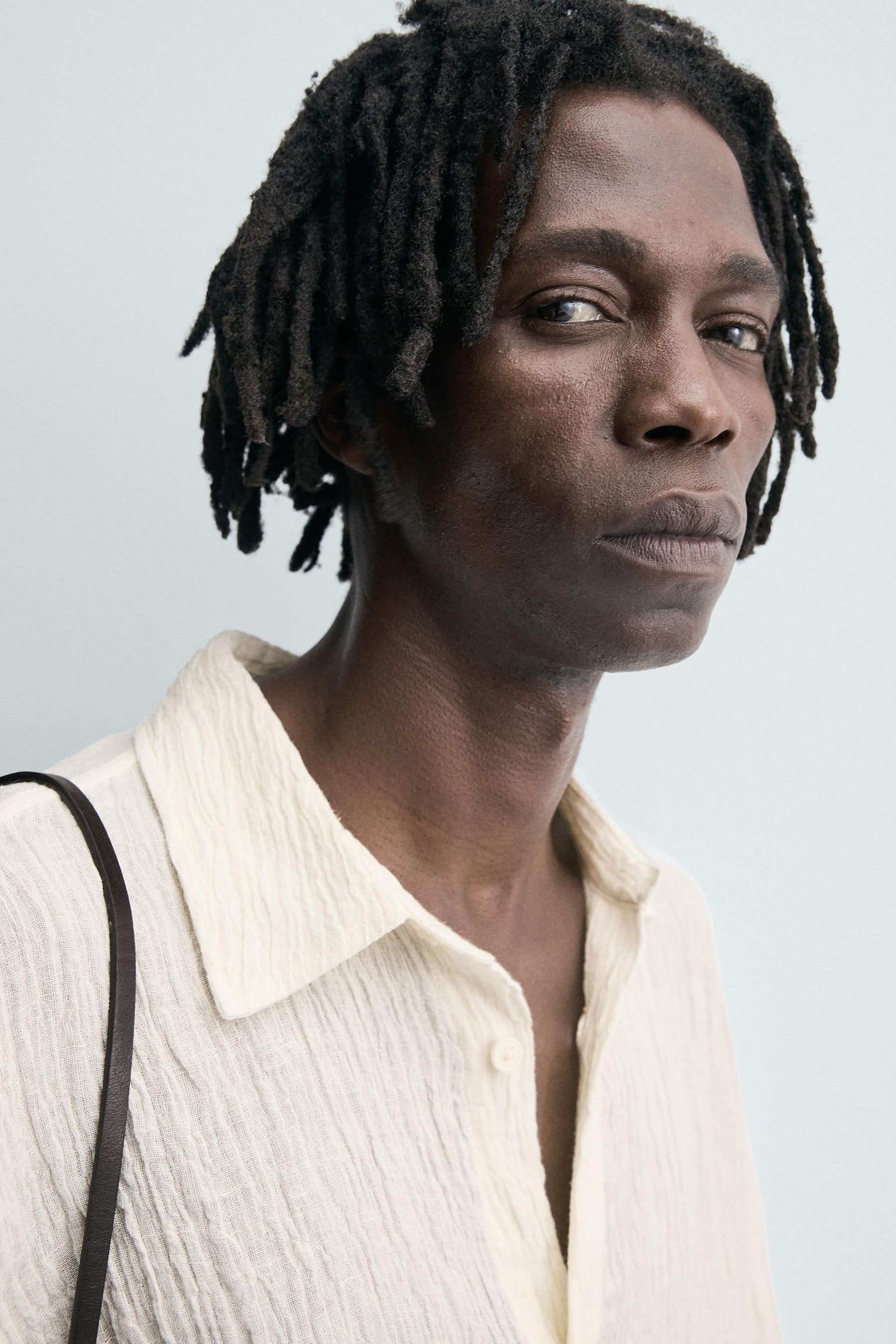 100% CRINKLED LINEN SHIRT - Image 7