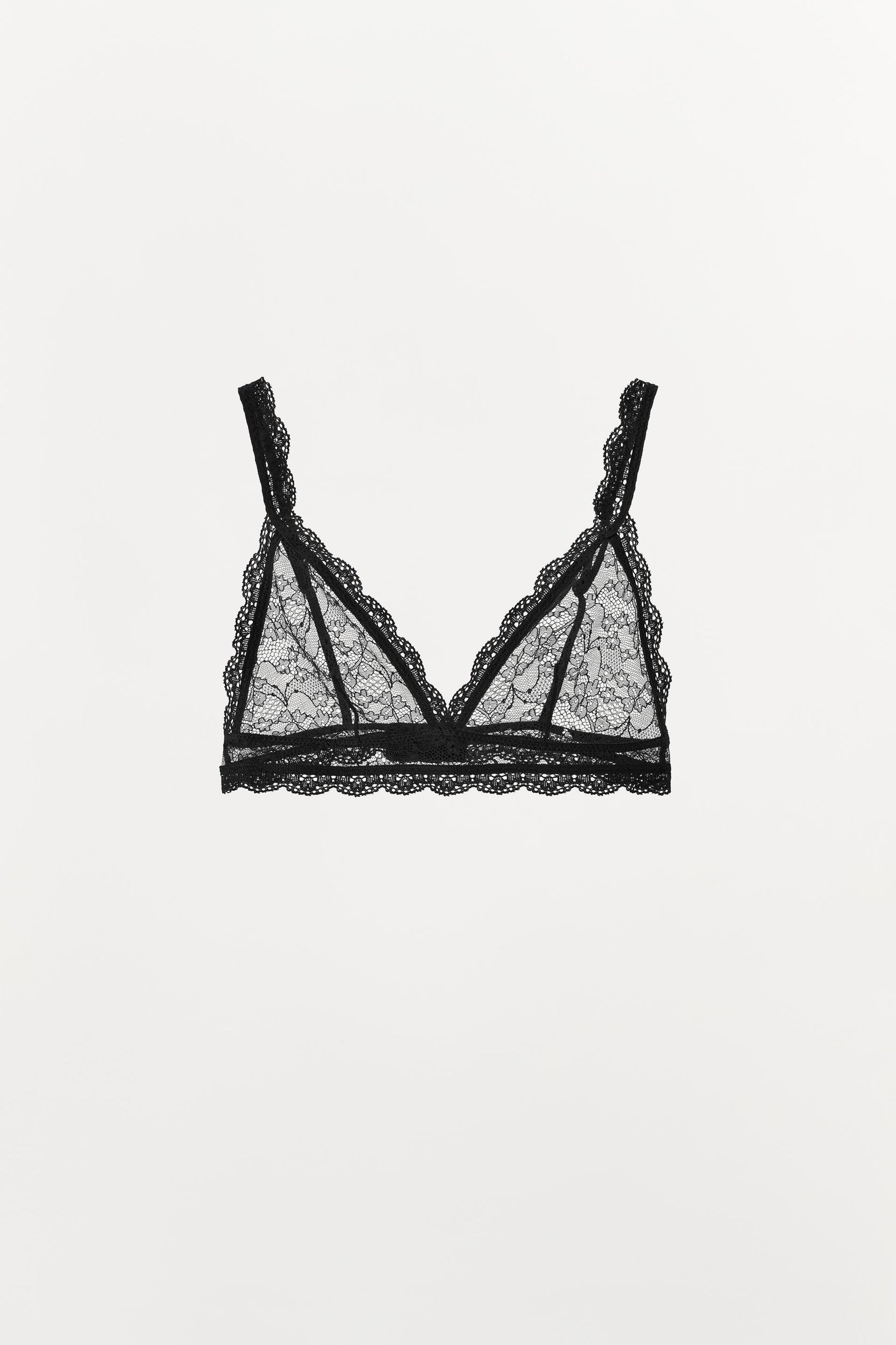 LACE TRIANGLE BRALETTE