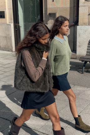 FAUX FUR GILET - Image 3