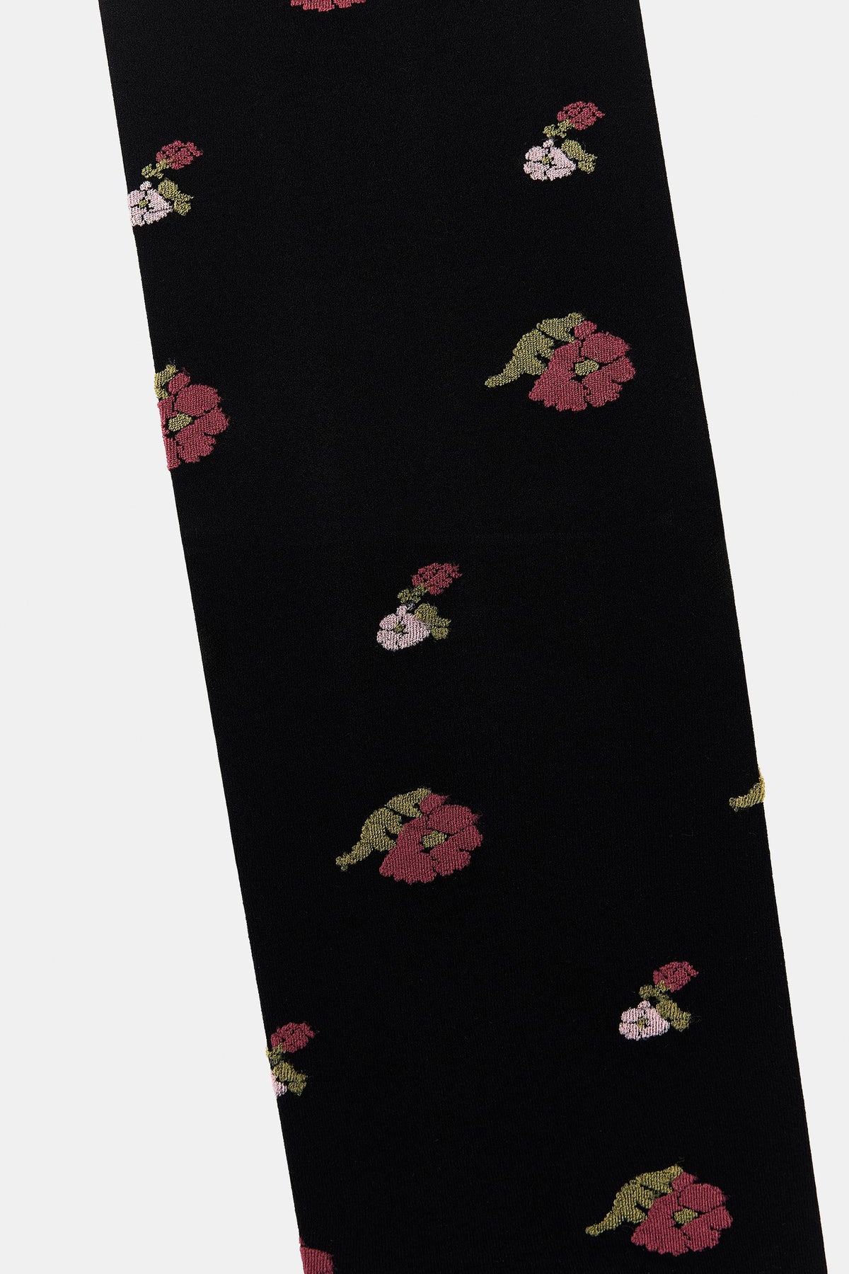 FLORAL JACQUARD TIGHTS
