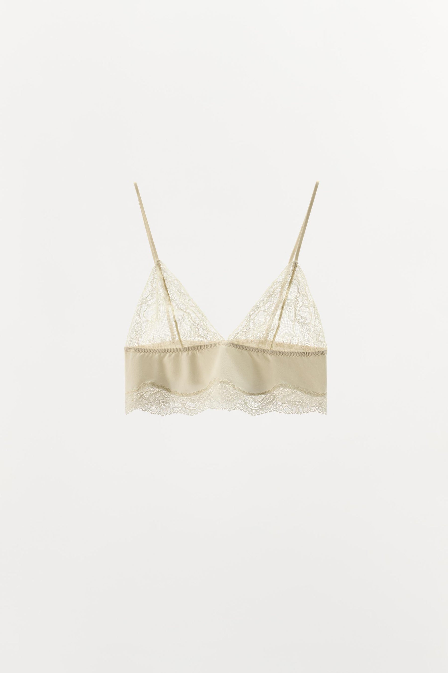 Cotton Lace Bralette