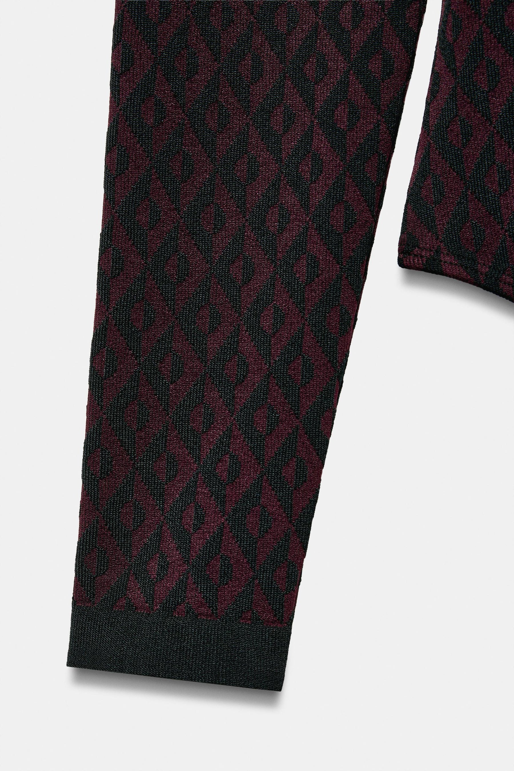 Jacquard Seamless Bodysuit