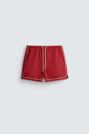 CONTRAST TRIM SHORTS - Image 7