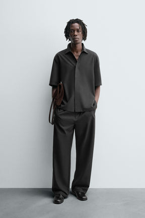 RELAXED FIT FLOWING SHIRT - Image 1