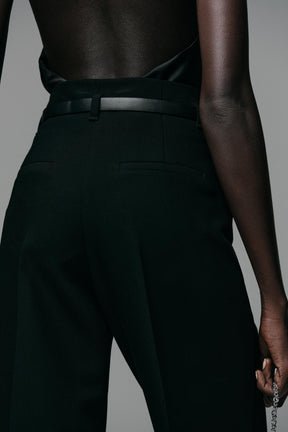 Turn-Up Hem Trousers