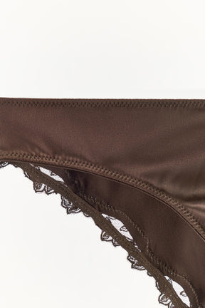 Satin Lace Briefs