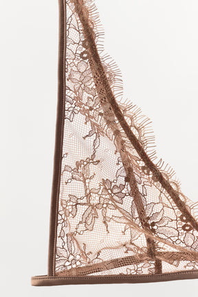 EMBROIDERED LACE BRALETTE