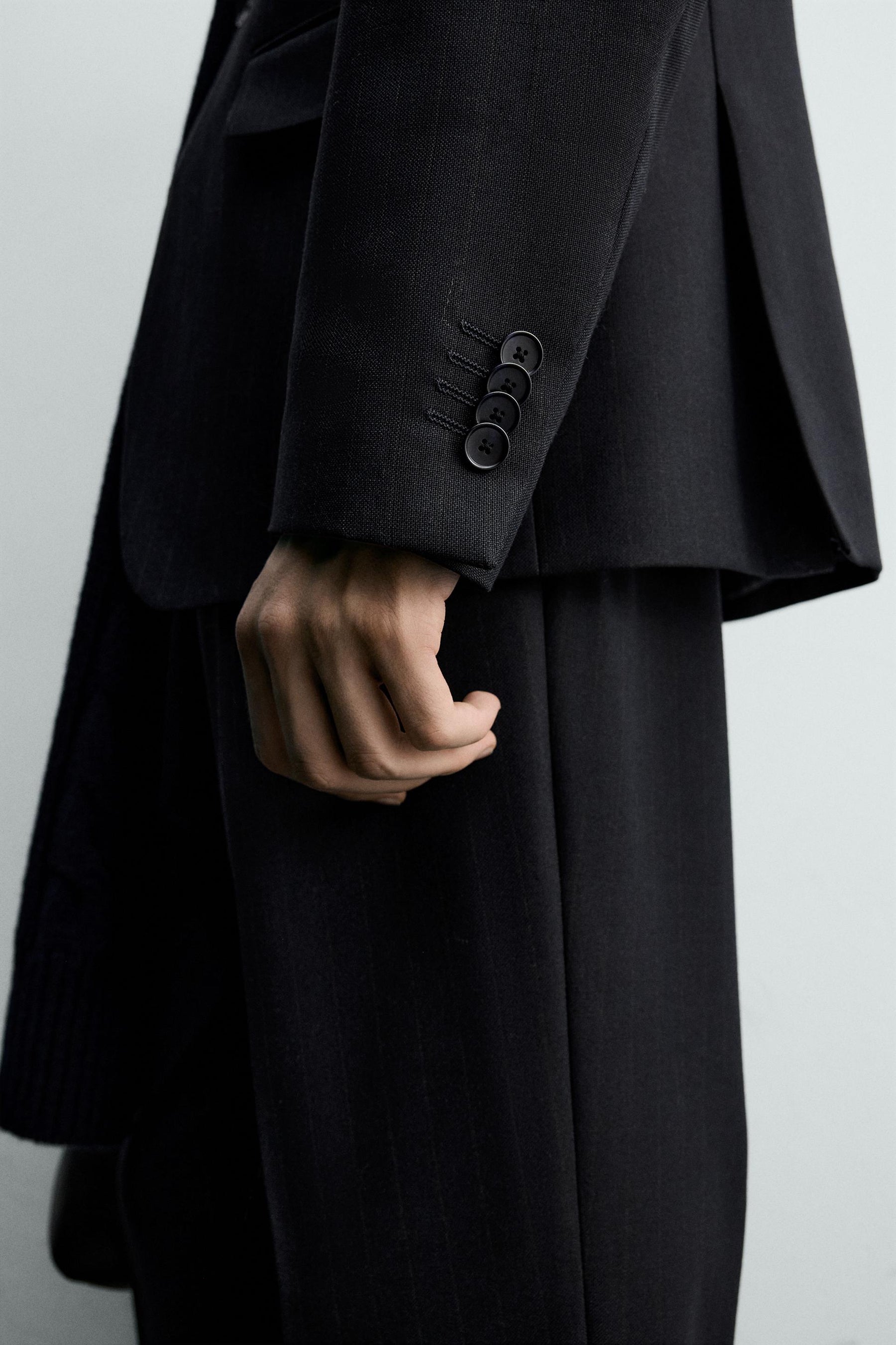 PINSTRIPE SUIT BLAZER - Image 8