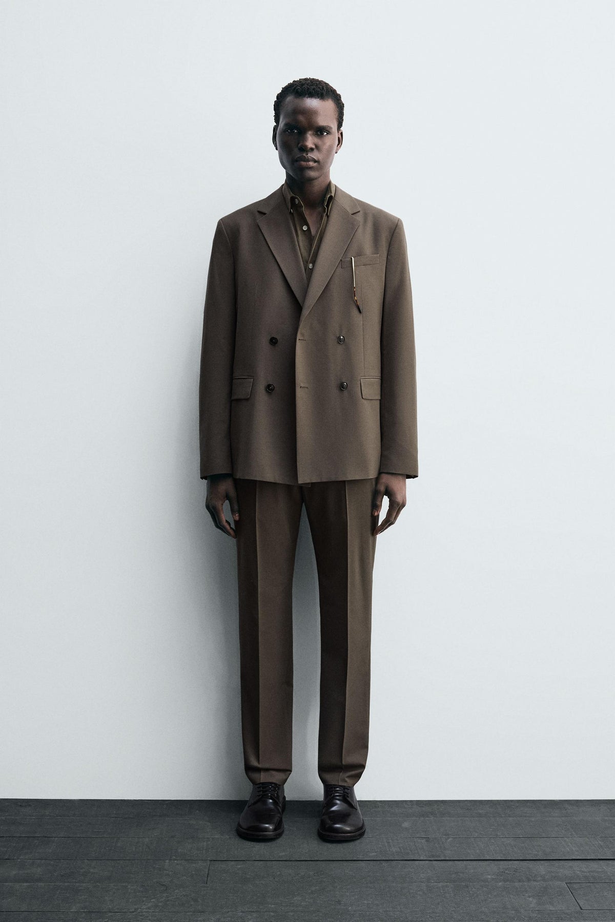 SLIM FIT SUIT TROUSERS - Image 1