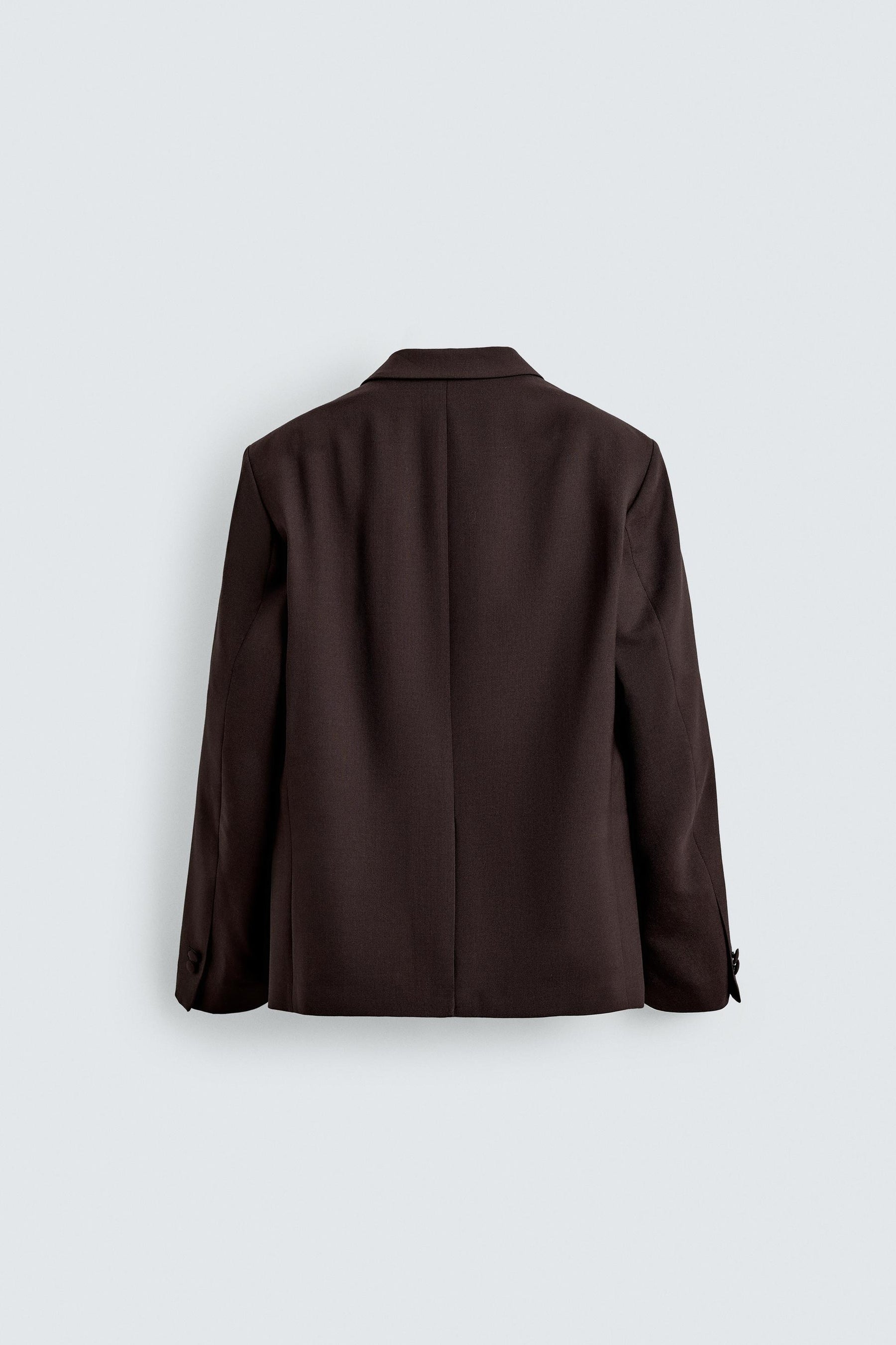 WOOL BLEND DOUBLE-BREASTED BLAZER - Image 7