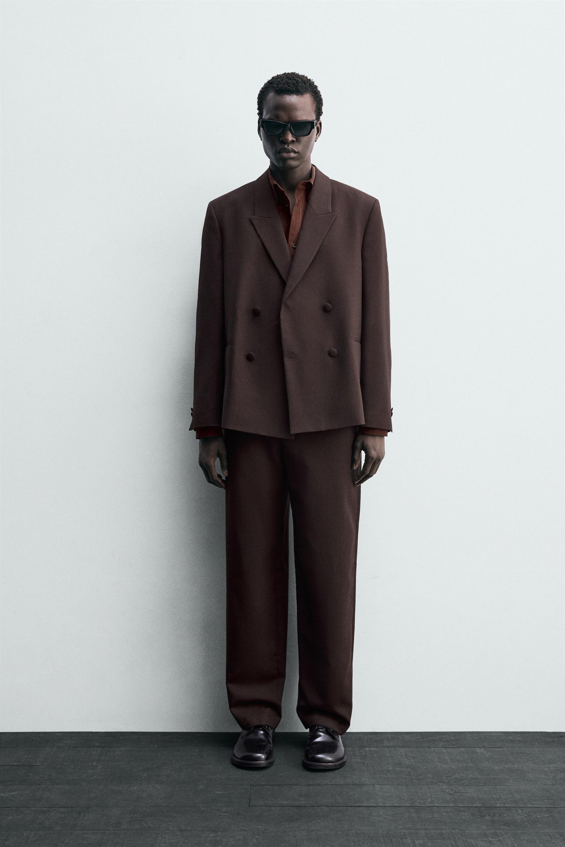 WOOL SUIT TROUSERS - Image 1