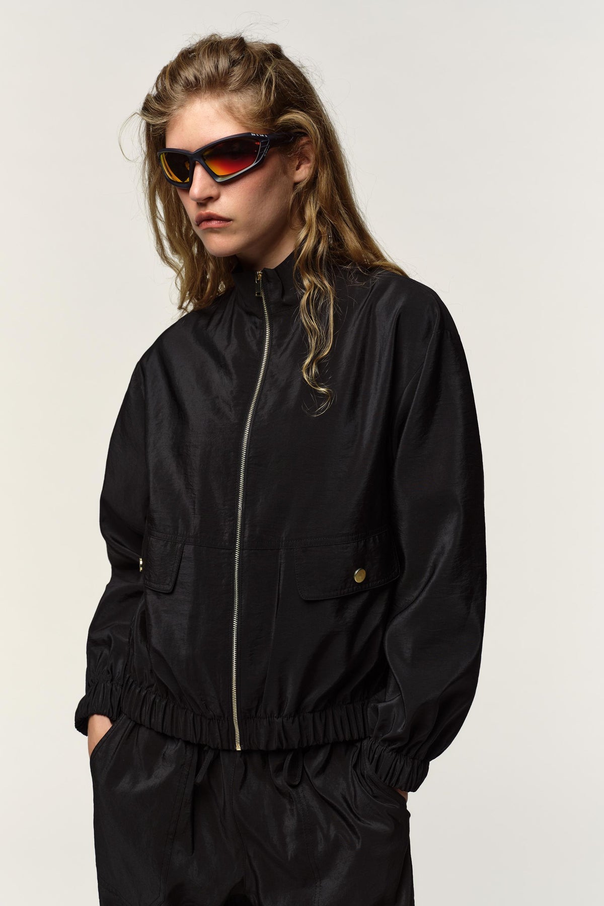 HIGH NECK BOMBER JACKET - Image 2