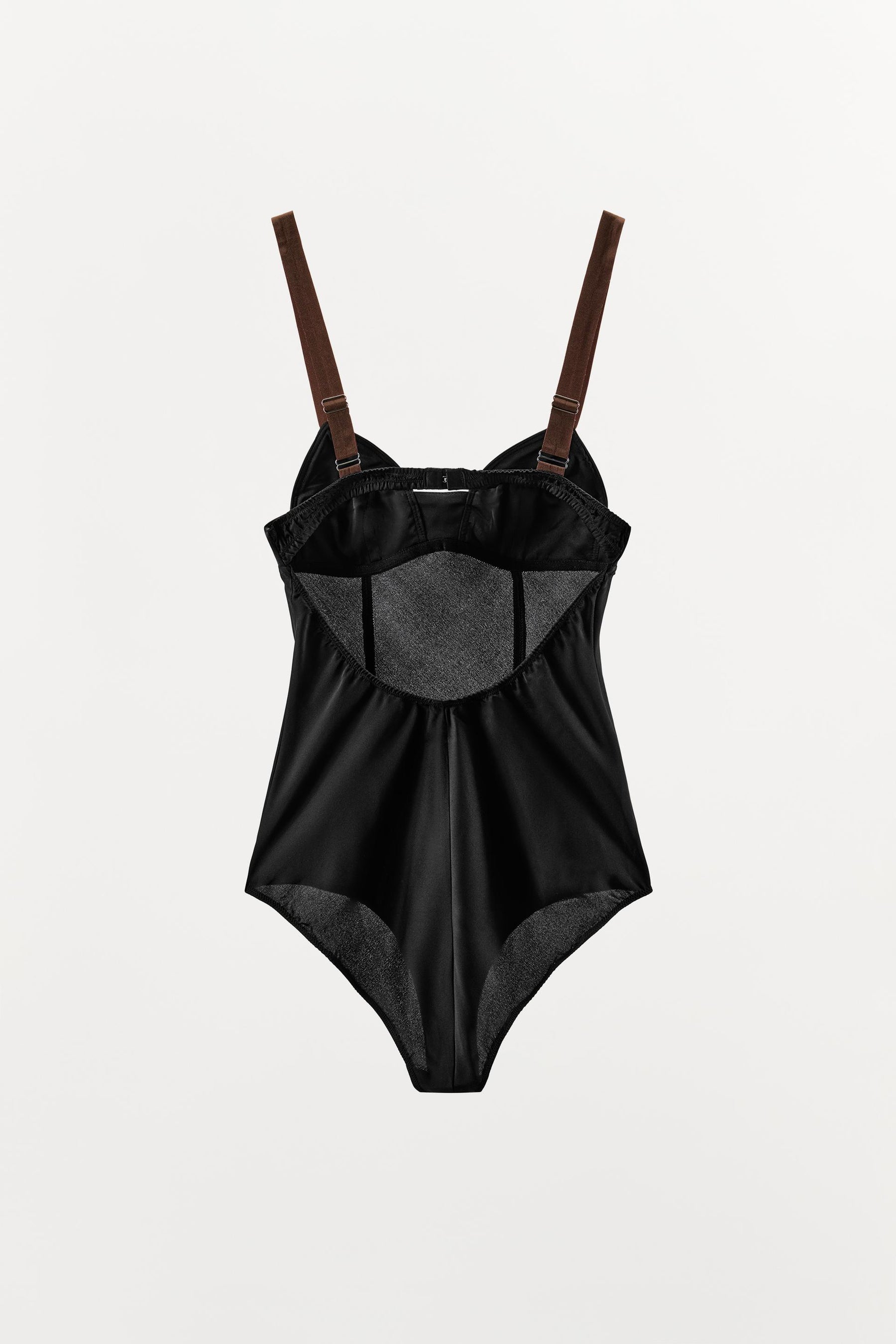 CONTRAST SEAM BODYSUIT