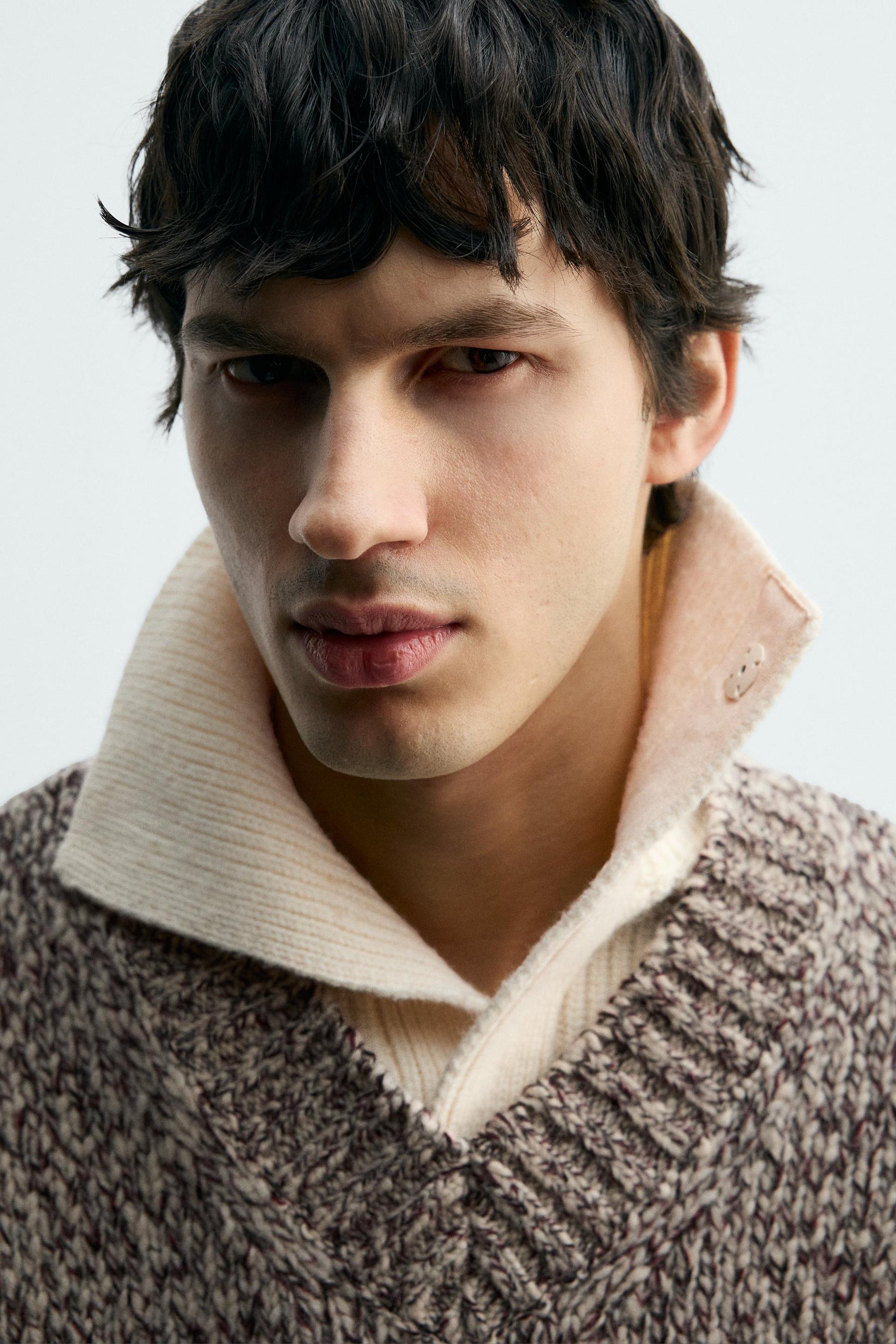 WOOL BLEND TEXTURED JUMPER - Image 5