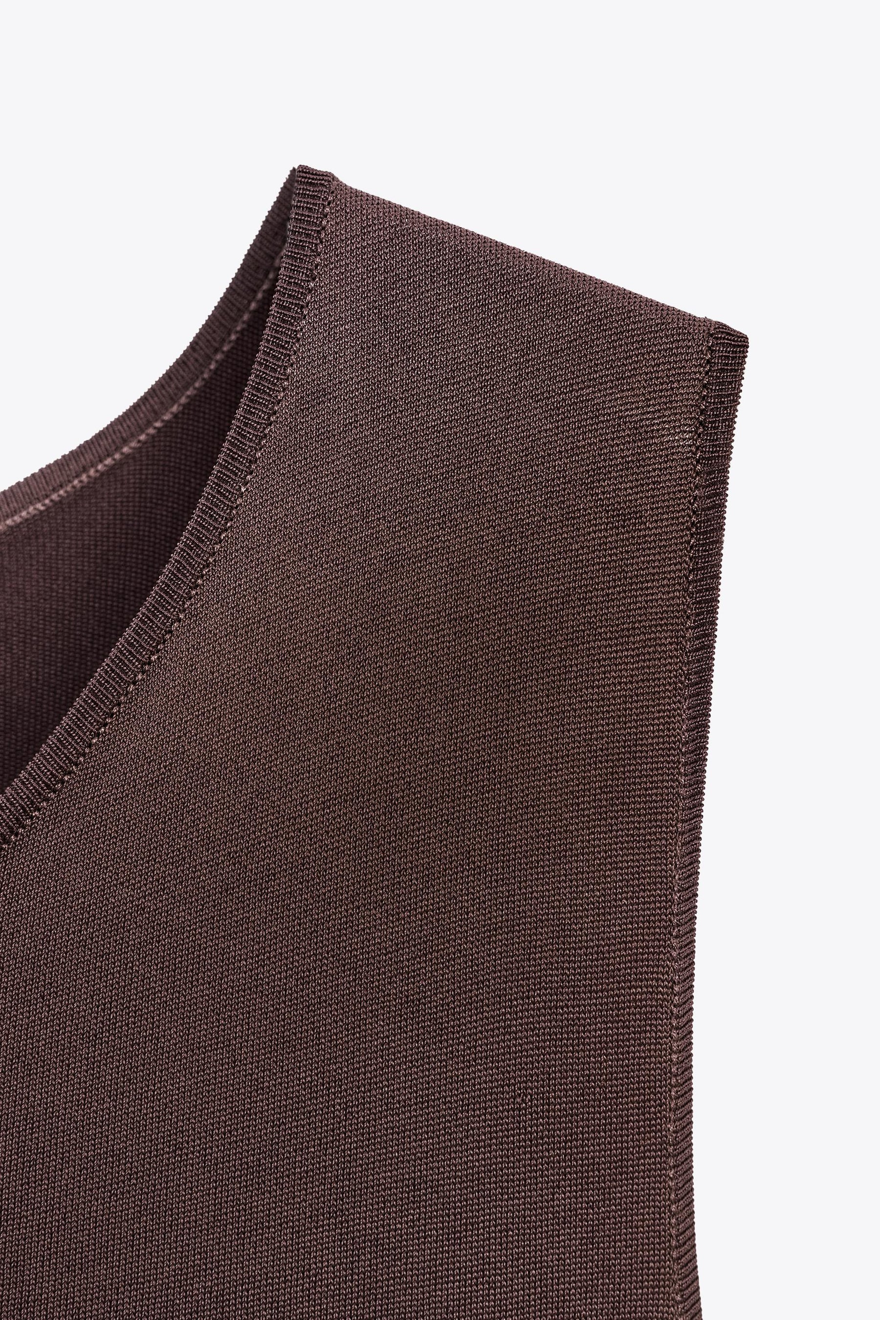 KNIT MIDI DRESS - Image 5