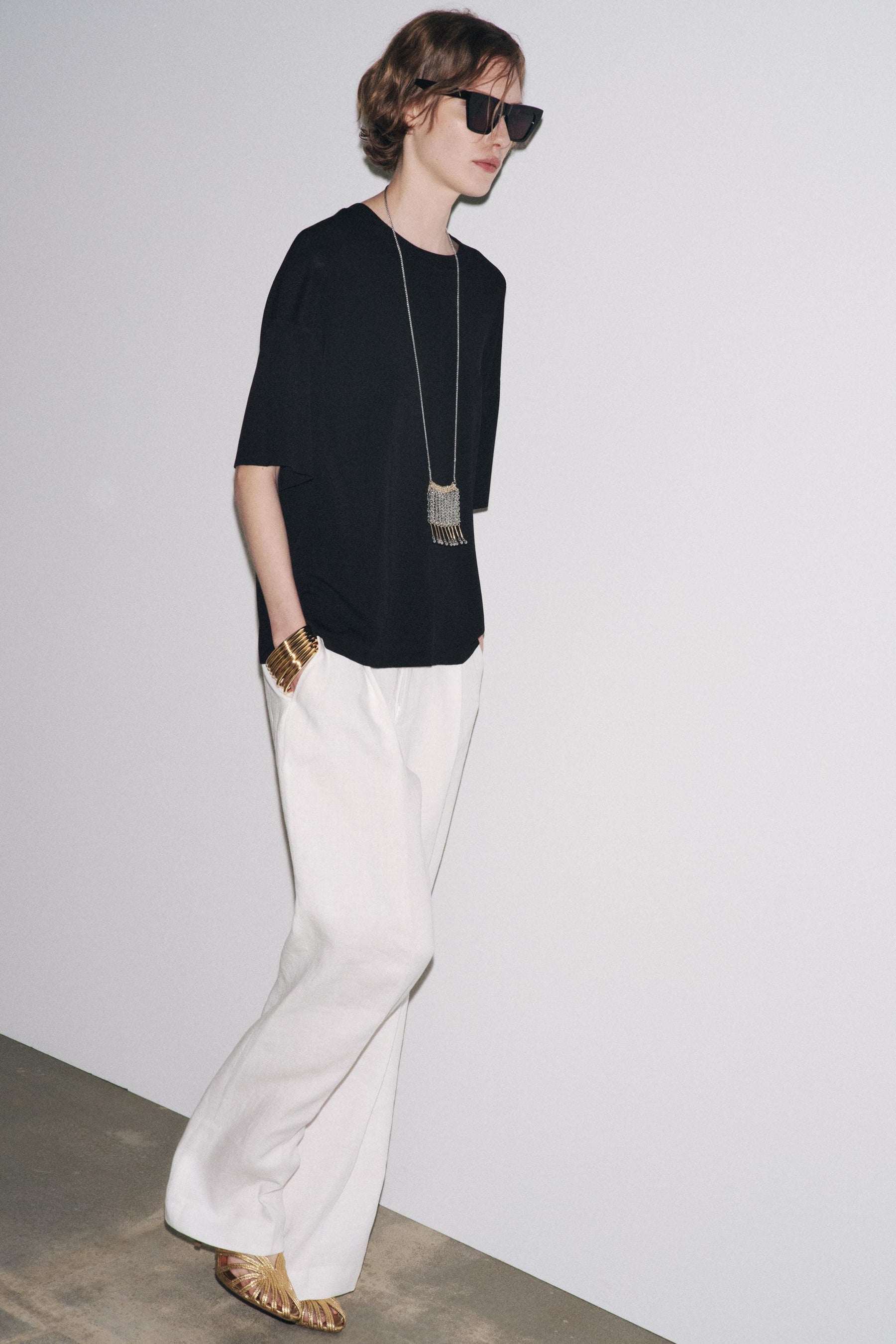 OVERSIZED PLAIN KNIT TOP - Image 4