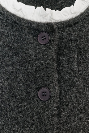 CONTRAST POPLIN CARDIGAN - Image 7