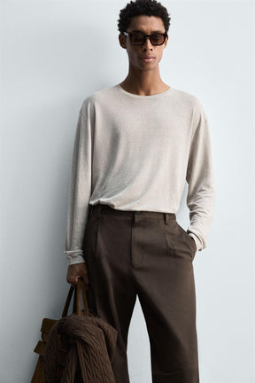 LIGHTWEIGHT 100% HEMP SWEATER - Image 6