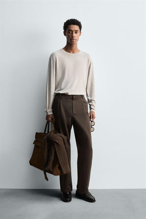 LIGHTWEIGHT 100% HEMP SWEATER - Image 1